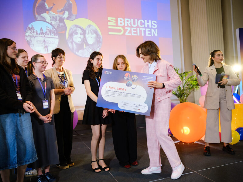 Herausragender Preis für Schüler-Projektgruppe