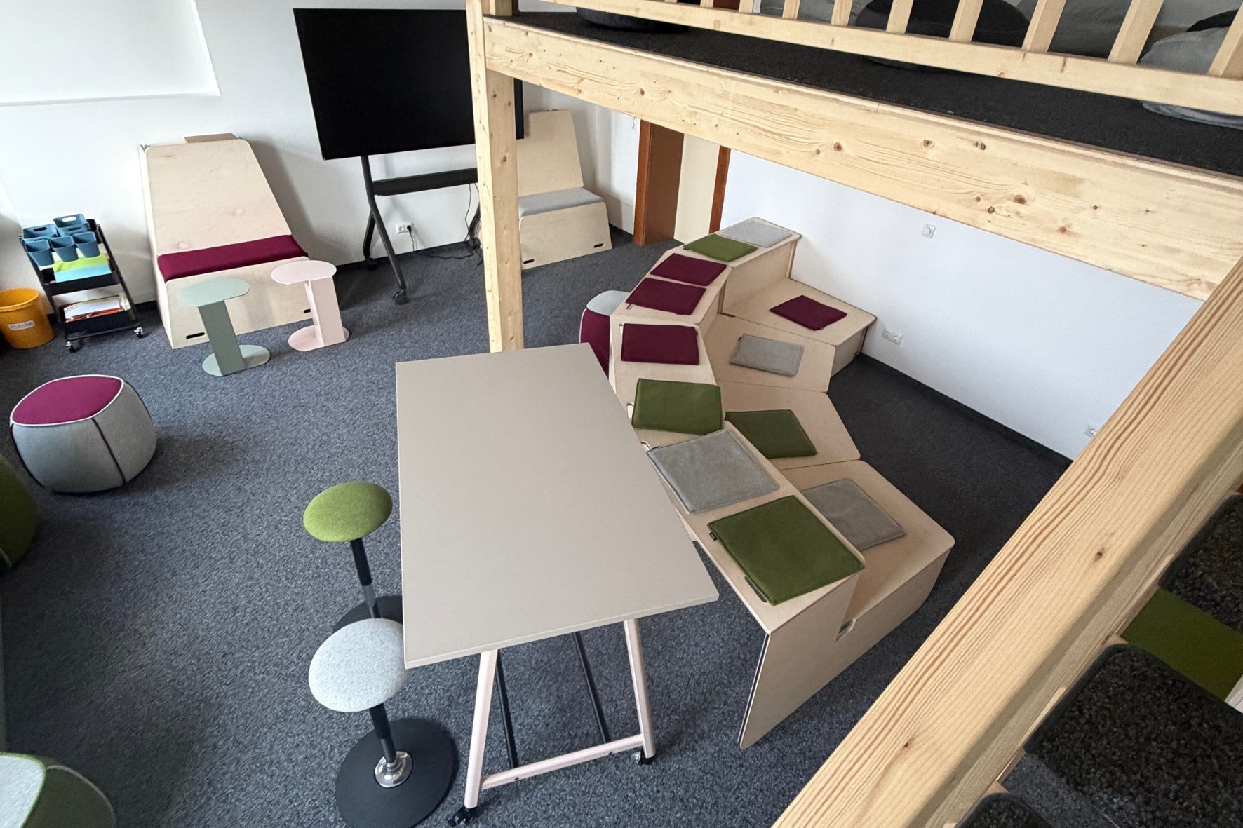 Lernumgebung: STUDY, HUB & INPUT